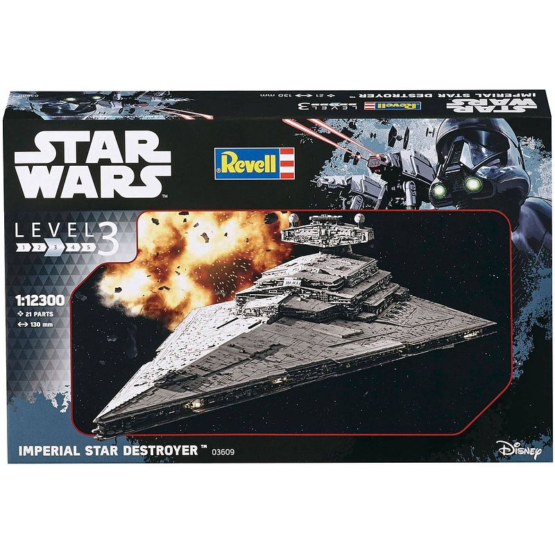 Foto van Imperial star destroyer revell - schaal 1 -12300 - bouwpakket revell star wars