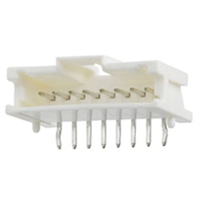 Foto van Molex 559350710 male header, inbouw (standaard) totaal aantal polen 7 rastermaat: 2 mm 300 stuk(s) tray