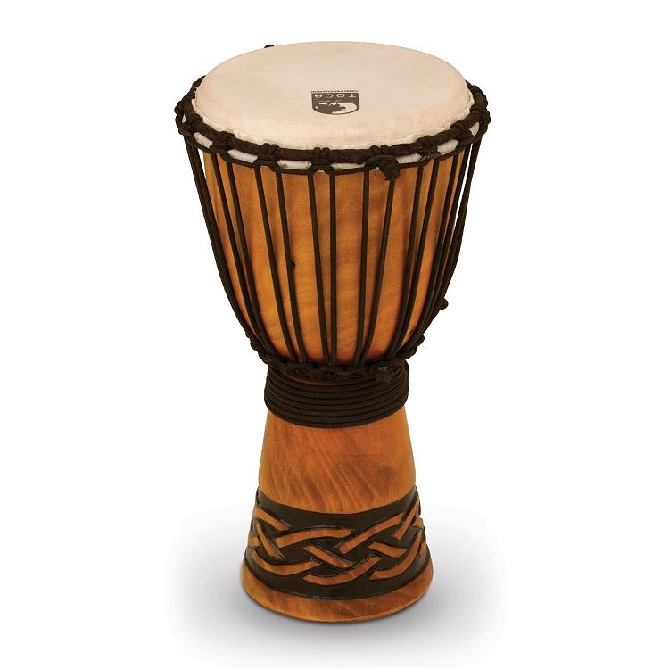 Foto van Toca todj-8ck 8 inch origins series djembe celtic knot