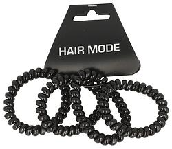 Foto van Hair mode haarelastiek kabel groot zwart