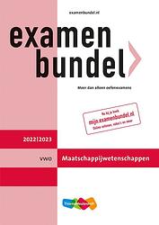 Foto van Examenbundel vwo maatschappijwetenschappen 2022/2023 - paperback (9789006639667)