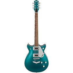 Foto van Gretsch g5222 electromatic double jet bt ocean turquoise elektrische gitaar