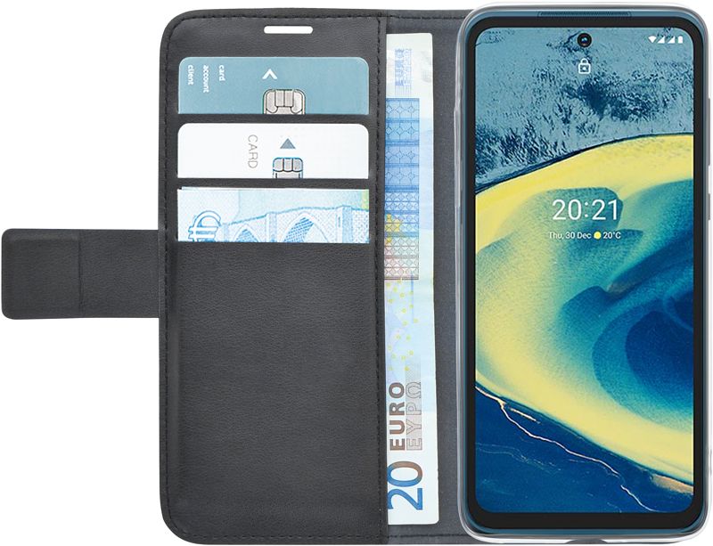 Foto van Azuri wallet nokia xr20 book case zwart