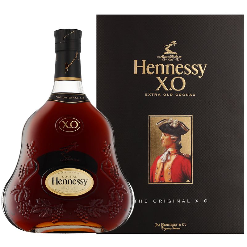 Foto van Hennessy xo 70cl cognac + giftbox