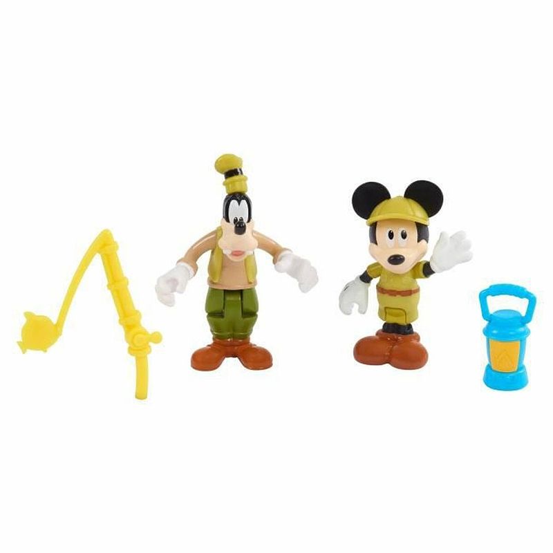 Foto van Actiefiguren disney junior mickey camping