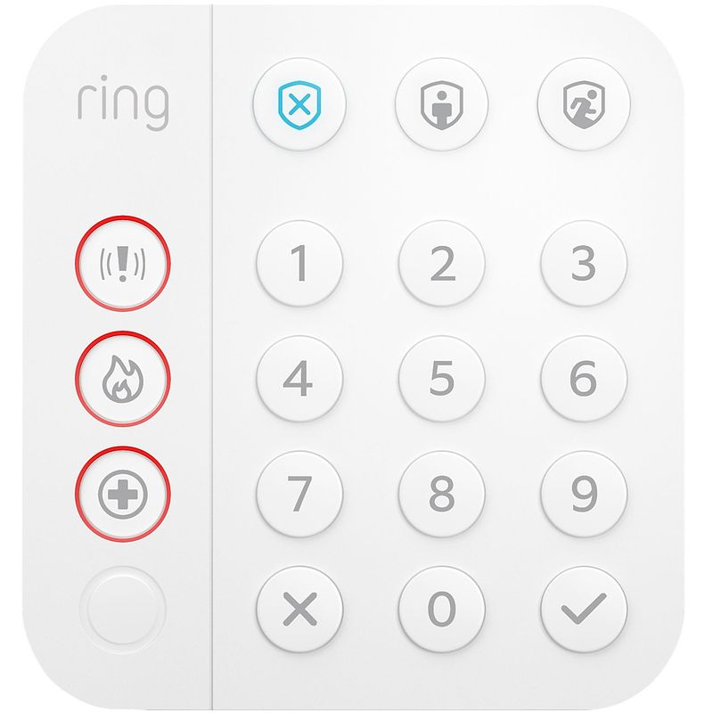 Foto van Ring alarm keypad 2nd gen inbraakbeveiliging wit