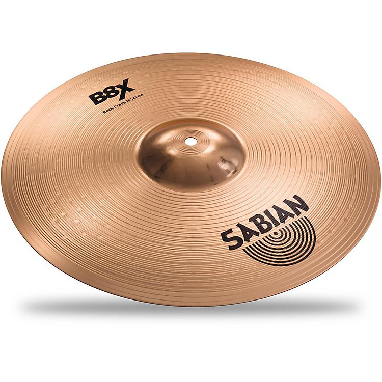 Foto van Sabian b8x 16 inch rock crash bekken