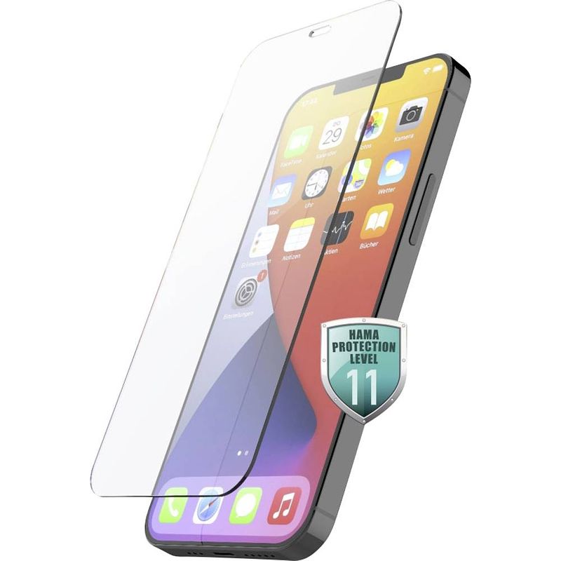 Foto van Hama 3d-full-screen screenprotector (glas) geschikt voor: apple iphone 12/12 1 stuk(s)