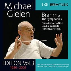 Foto van Brahms: gielen edition vol. 3 - cd (0747313902286)