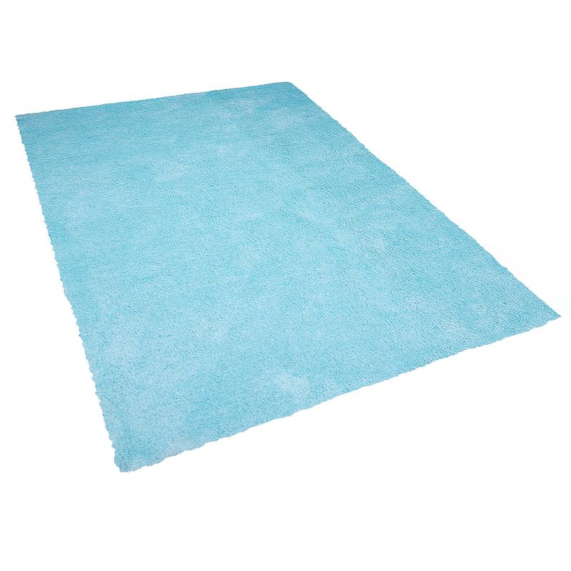 Foto van Beliani demre - vloerkleed-blauw-polyester