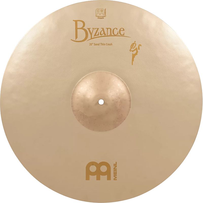 Foto van Meinl b20satc byzance vintage sand thin 20 inch crash bekken