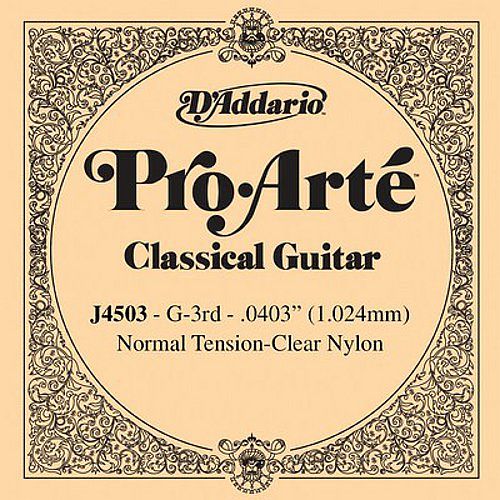 Foto van D'saddario j4503 snaar voor klassieke gitaar normal tension (g3)