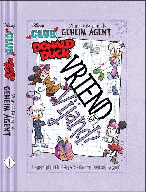 Foto van Club donald duck 5 geheim agent - hardcover (9789463057448)