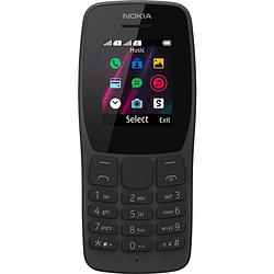 Foto van Nokia 110 dual-sim telefoon zwart