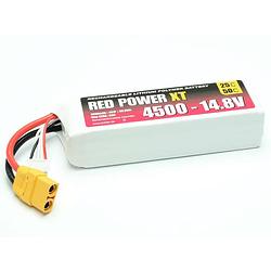 Foto van Red power lipo accupack 14.8 v 4500 mah softcase xt90