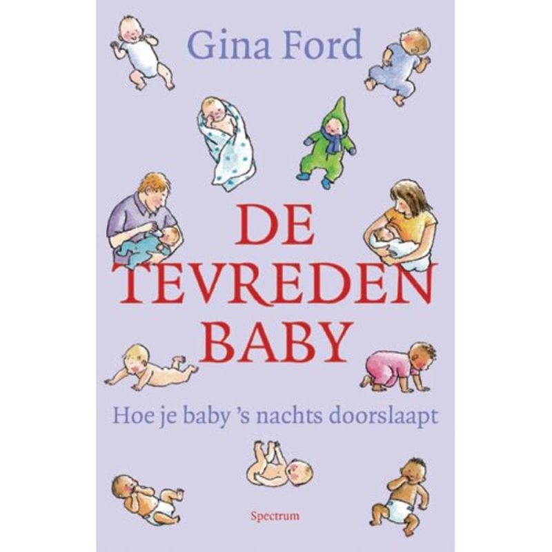 Foto van De tevreden baby