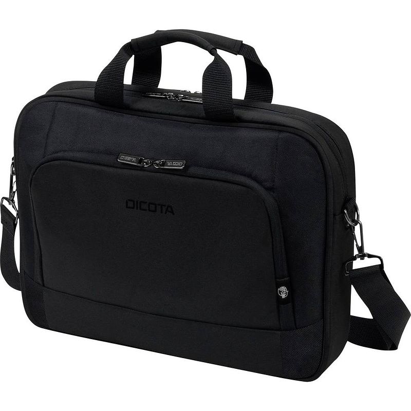 Foto van Dicota laptoptas eco top traveller base geschikt voor max. (laptop): 43,9 cm (17,3) zwart