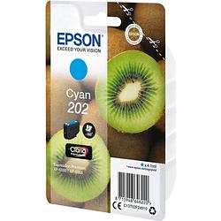 Foto van Epson inktcartridge 202, 300 pagina's, oem c13t02f24010, cyaan