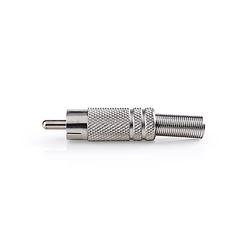 Foto van Nedis rca-connector - cavc24901me - zilver