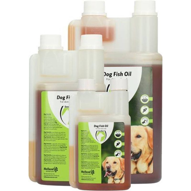 Foto van Relaxpets - salmon oil - zalm olie - gezonde huid & vacht - goede invloed op hart & vaten - 1000 ml