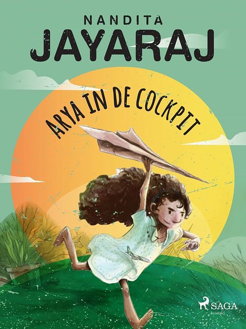 Foto van Arya in de cockpit - nandita jayaraj - ebook