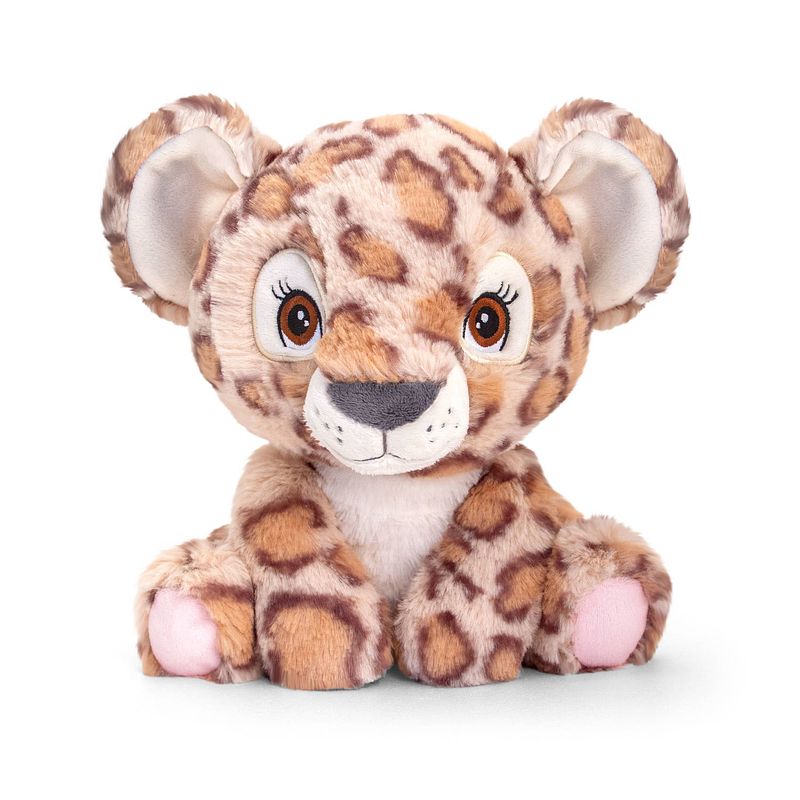 Foto van Pluche knuffel dier nevel panter/luipaard 25 cm - knuffeldier