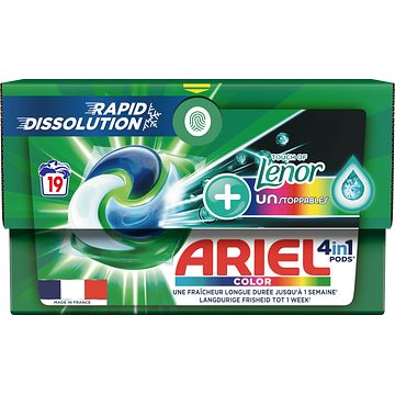 Foto van Ariel 4in1 pods, wasmiddelcapsules, x19 aanbieding bij jumbo | 1+1 gratis