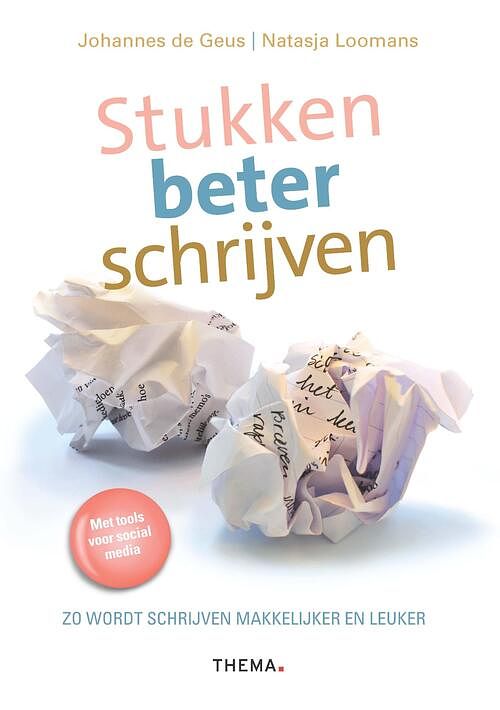 Foto van Stukken beter schrijven - johannes de geus, natasja loomans - ebook (9789462722620)