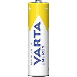 Foto van Varta energy aa value pack 10 aa batterij (penlite) alkaline 1.5 v 10 stuk(s)