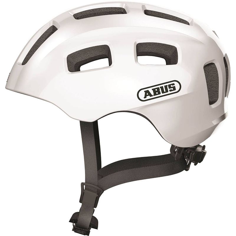 Foto van Abus helm youn-i 2.0 polar white m 52-57cm