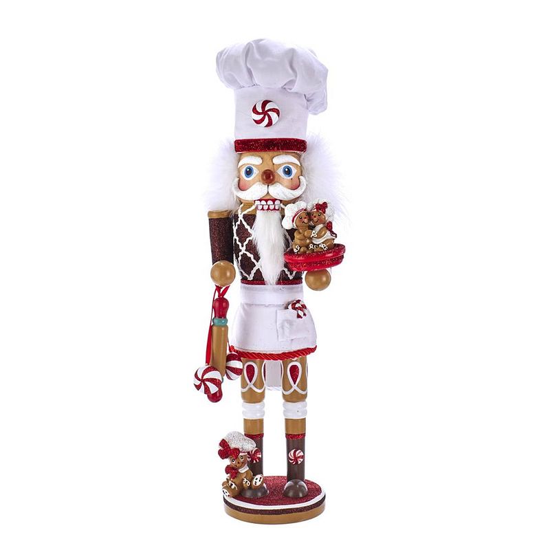 Foto van Hollywood gingerbread chef nutcracker 15.5 inch