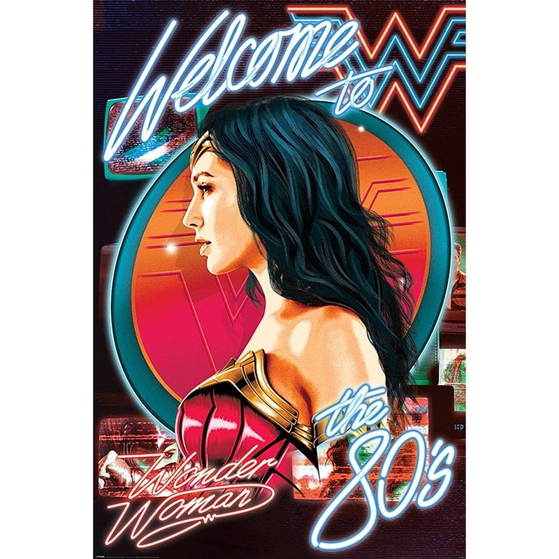 Foto van Pyramid wonder woman 1984 welcome to the 80s poster 61x91,5cm