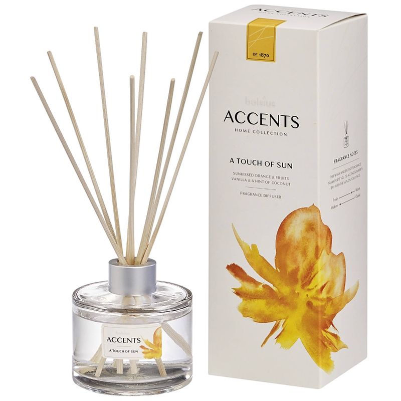 Foto van Bolsius geurstokjes accents a touch of sun 100 ml