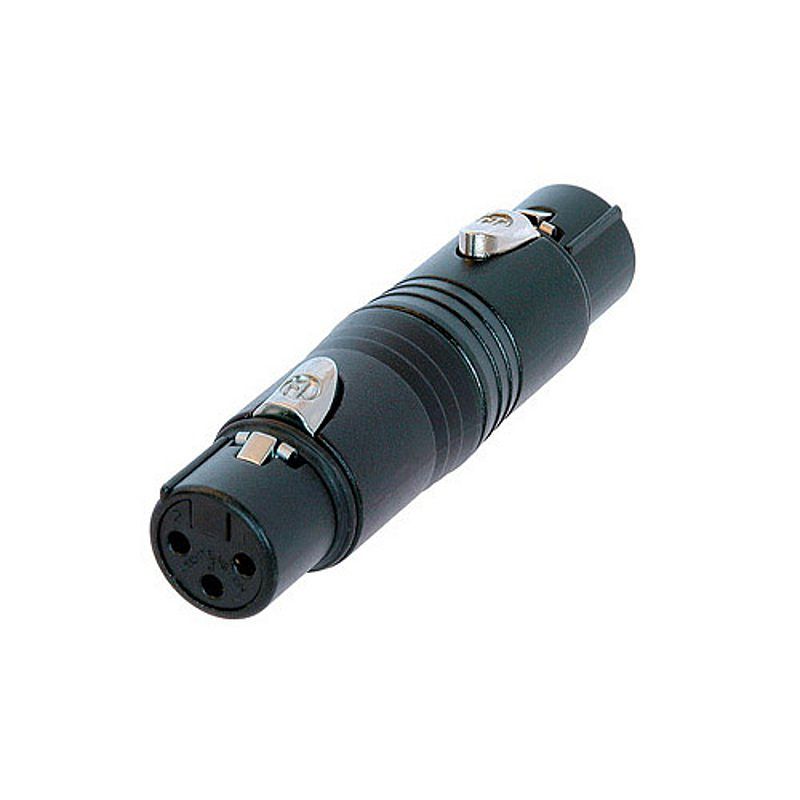 Foto van Neutrik na 3 ff-b xlr-f<>xlr connector