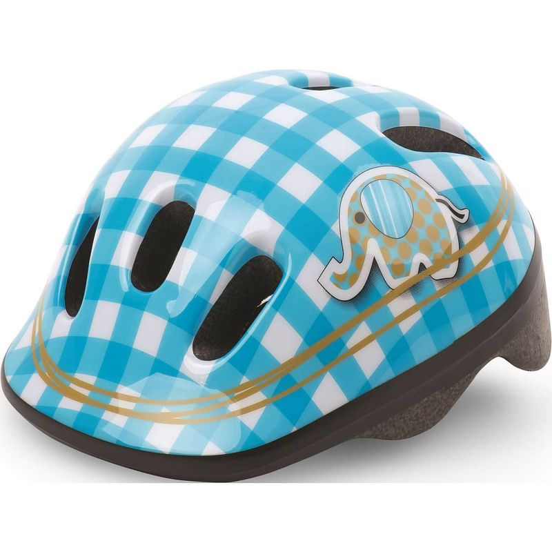 Foto van Polisport helm kinder elephant xxs wit/blauw 44-48cm