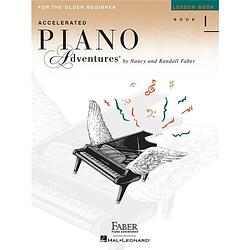 Foto van Hal leonard piano adventures for the older beginner lesson bk1 pianoboek