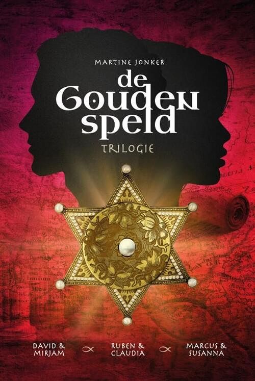 Foto van De gouden speld trilogie - martine jonker - ebook (9789055605460)