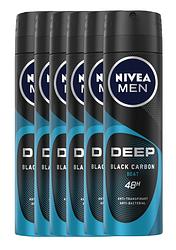 Foto van Nivea men deep black carbon beat anti-transpirant spray voordeel