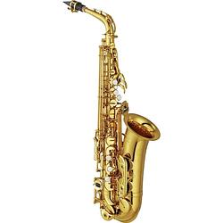 Foto van Yamaha yas-62 eb altsaxofoon met semi-hard case