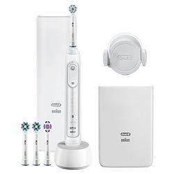 Foto van Oral-b genius 10200w elektrische tandenborstel wit powered by braun