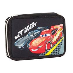 Foto van Arditex etui cars 18 x 15 x 4 cm textiel zwart 27-delig