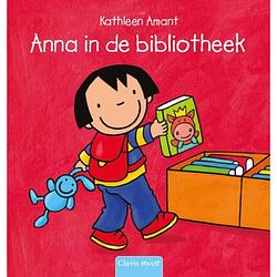 Foto van Anna in de bibliotheek