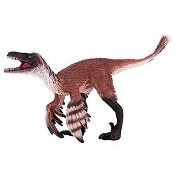 Foto van Mojo speelgoed dinosaurus troodon met bewegende kaak - 387389
