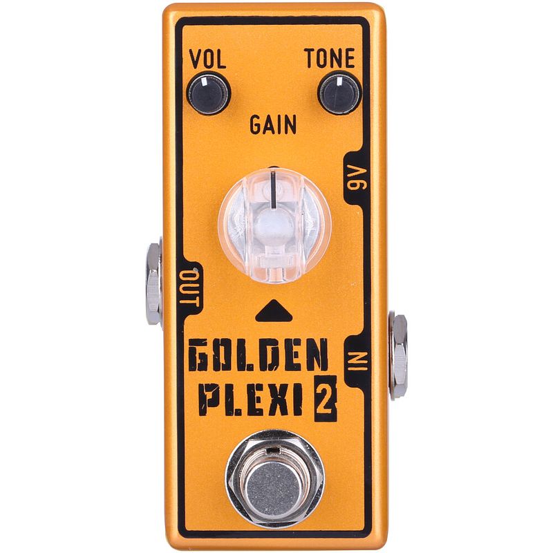 Foto van Tone city golden plexi v2 distortion effectpedaal