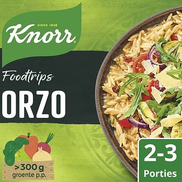 Foto van Knorr wereldgerechten foodtrips orzo 271g bij jumbo