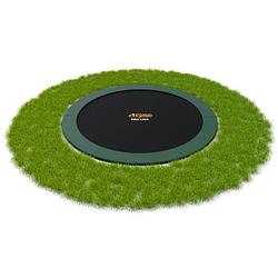 Foto van Avyna pro-line flatlevel trampoline - ø 245 cm (8ft) - groen