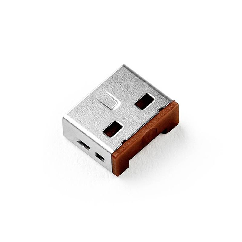 Foto van Smartkeeper ul03p1bn usb-poortslot bruin