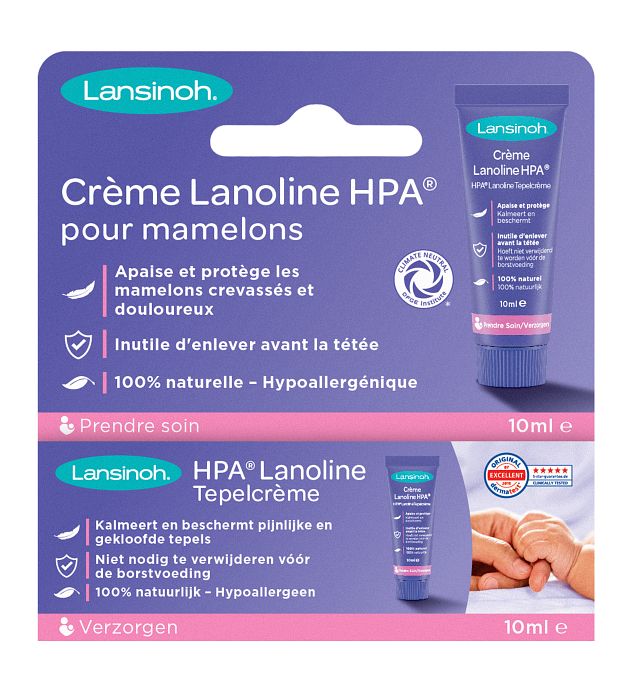 Foto van Lansinoh lanoline hpa tepelcrème