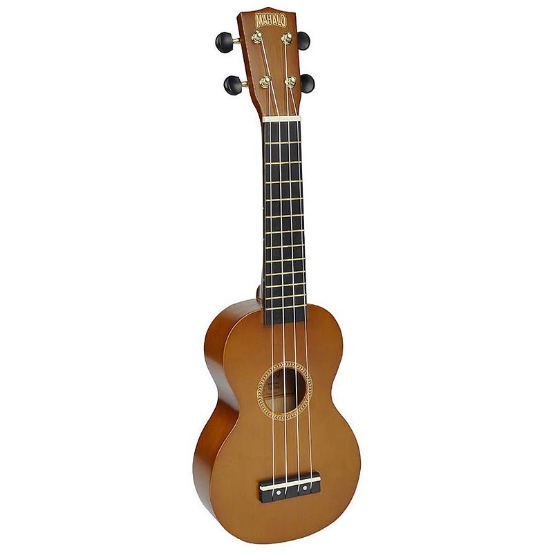 Foto van Mahalo mr1tbr rainbow series sopraan ukelele bruin