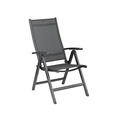 Foto van Easy verstelbare fauteuil aluminium textilene